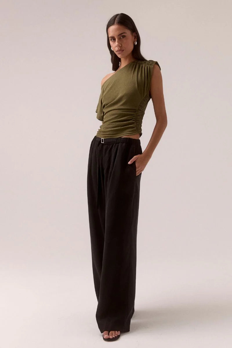 Rua top, olive