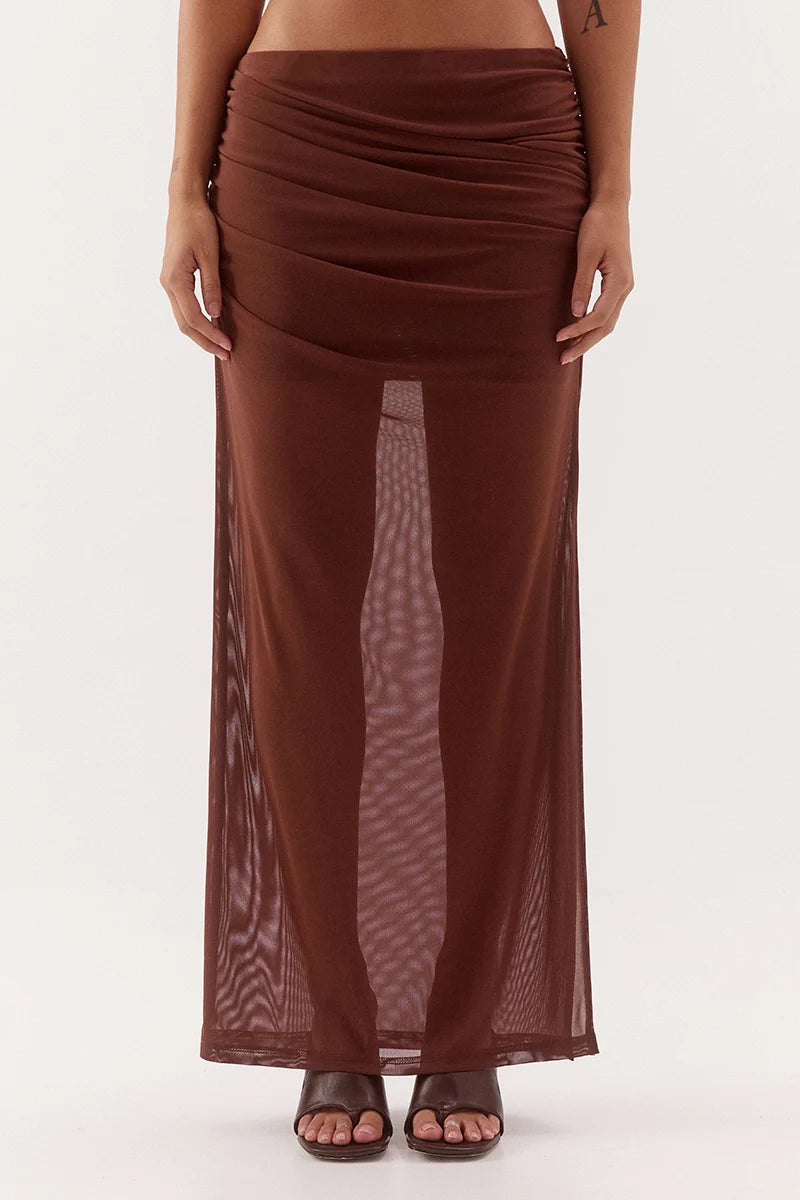 Selen skirt, mocha