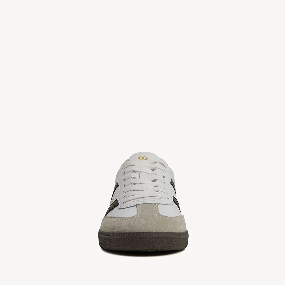 2001 parallel sneaker, white/black