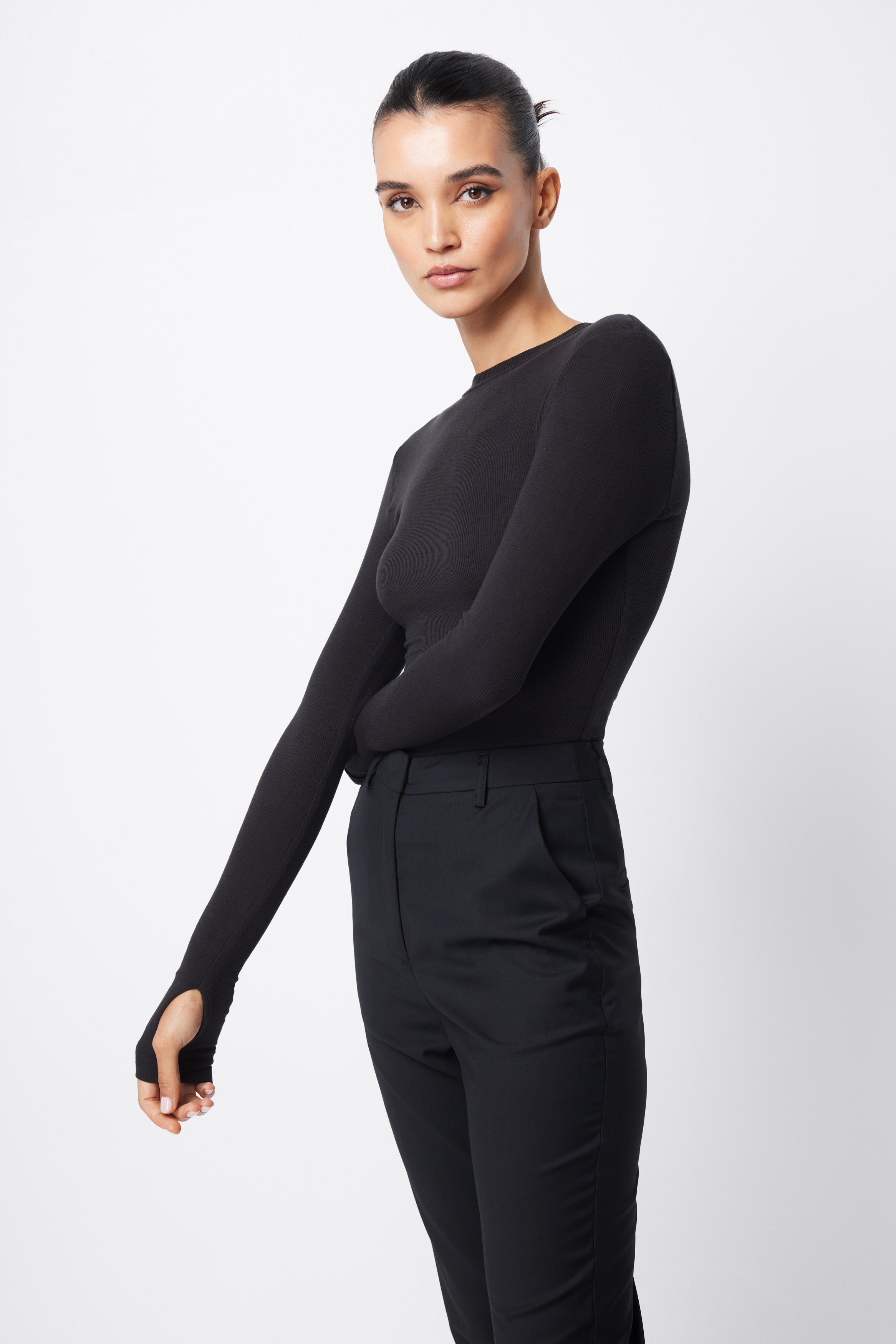 Brooklyn top, black