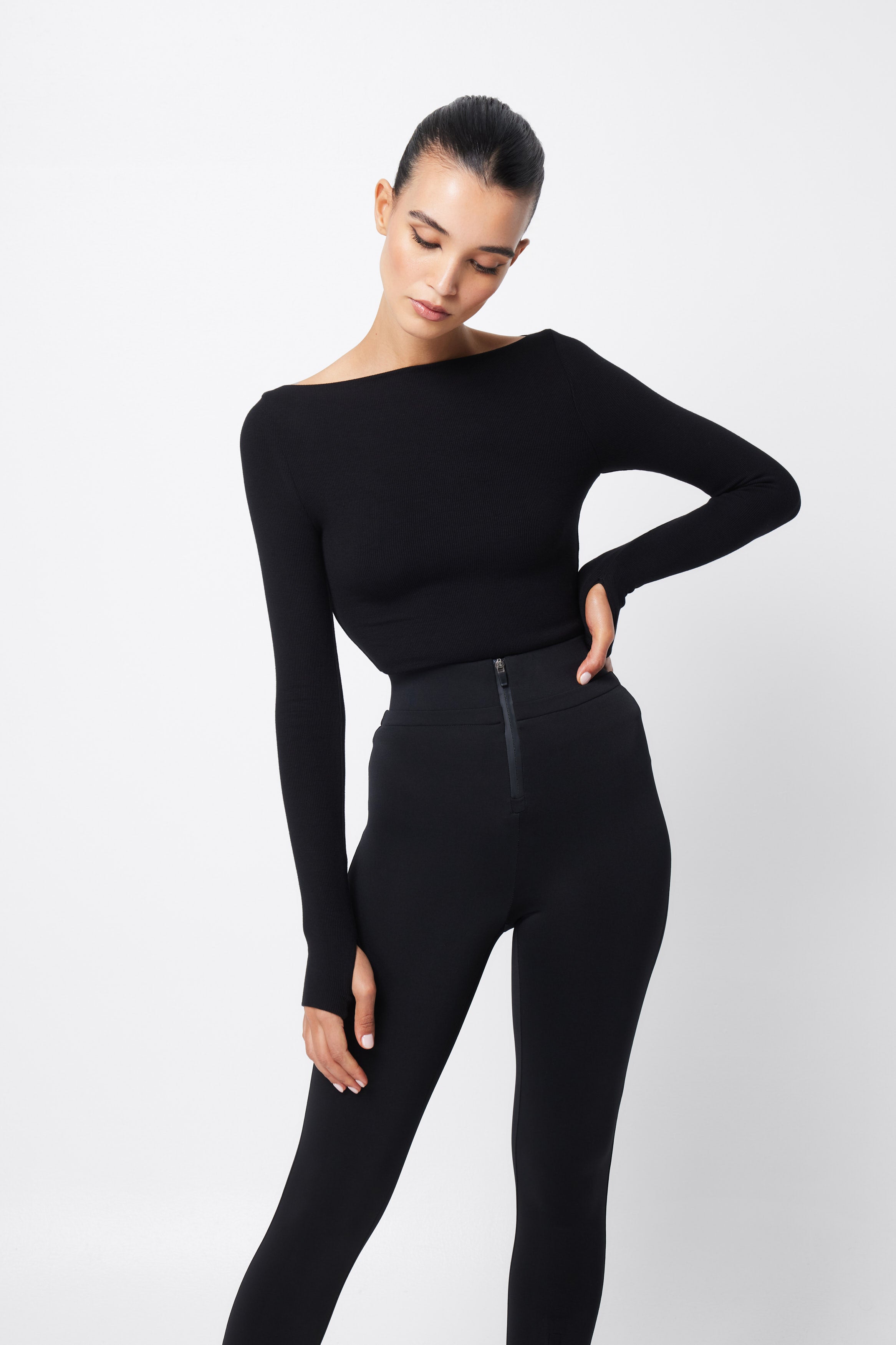 Camden top, black
