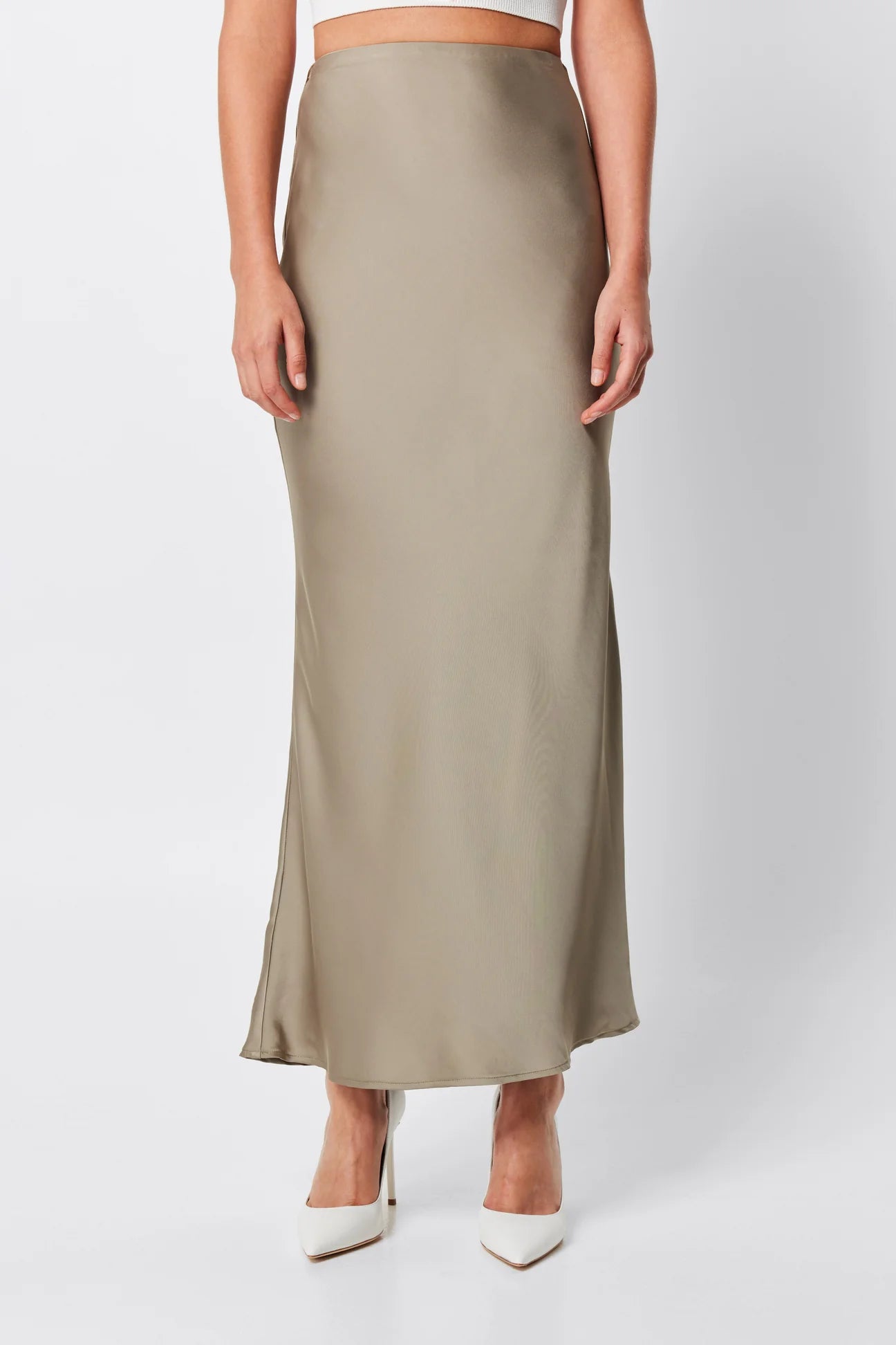 Toulouse maxi skirt, olive