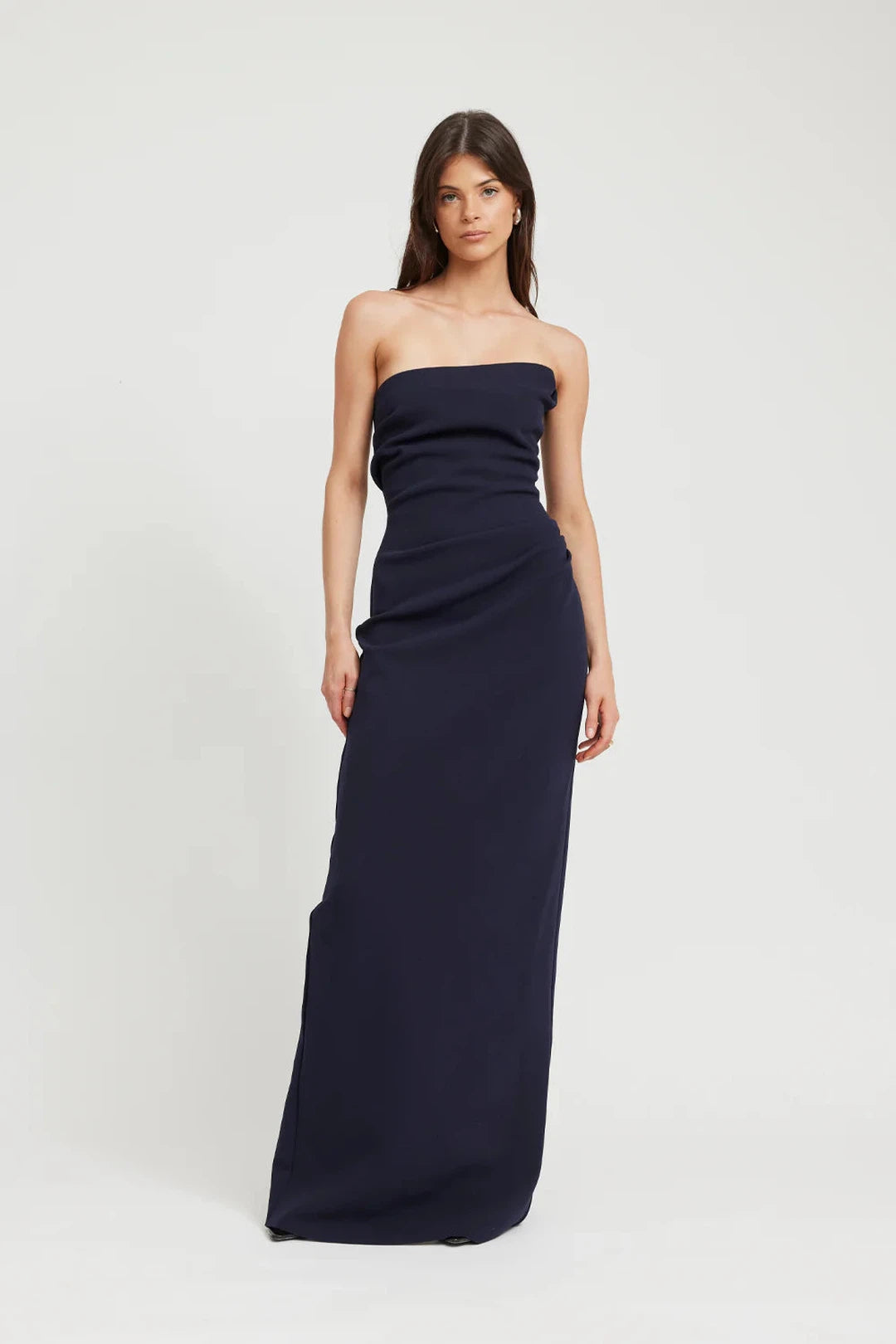 Desiree dress, bluesteel