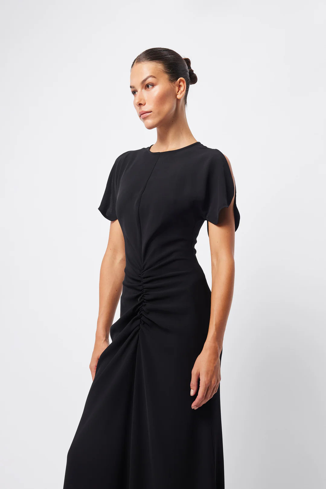 No remorse midi dress, black