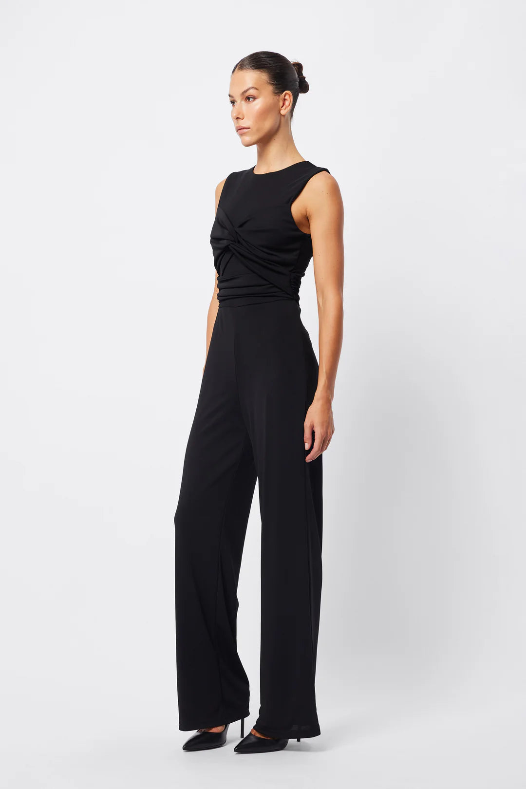 Eavesdrop jumpsuit, black