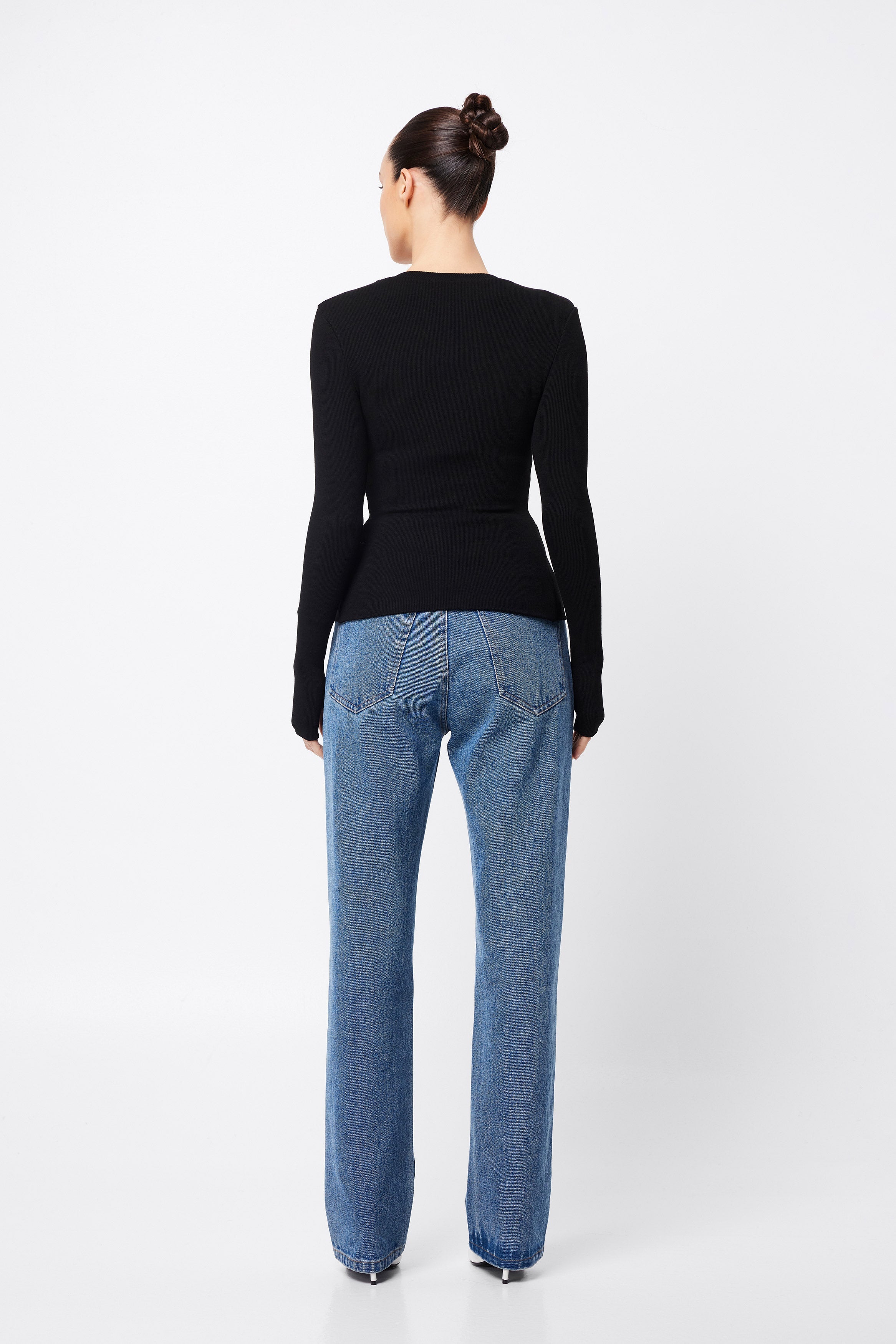 Lyon cardigan, black