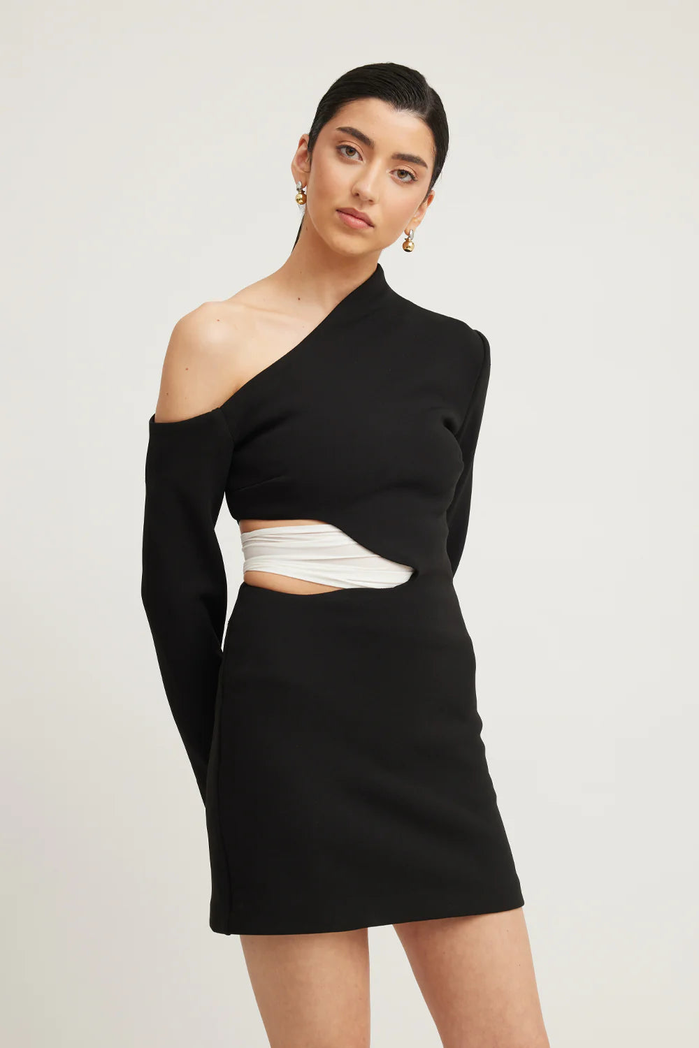 martina dress, black