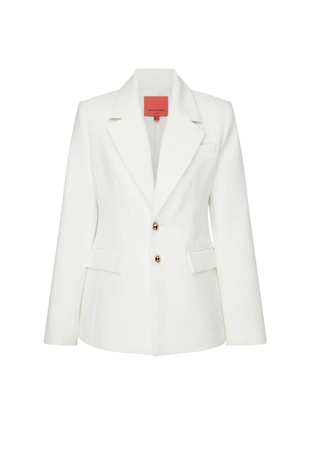 Time is now blazer, white