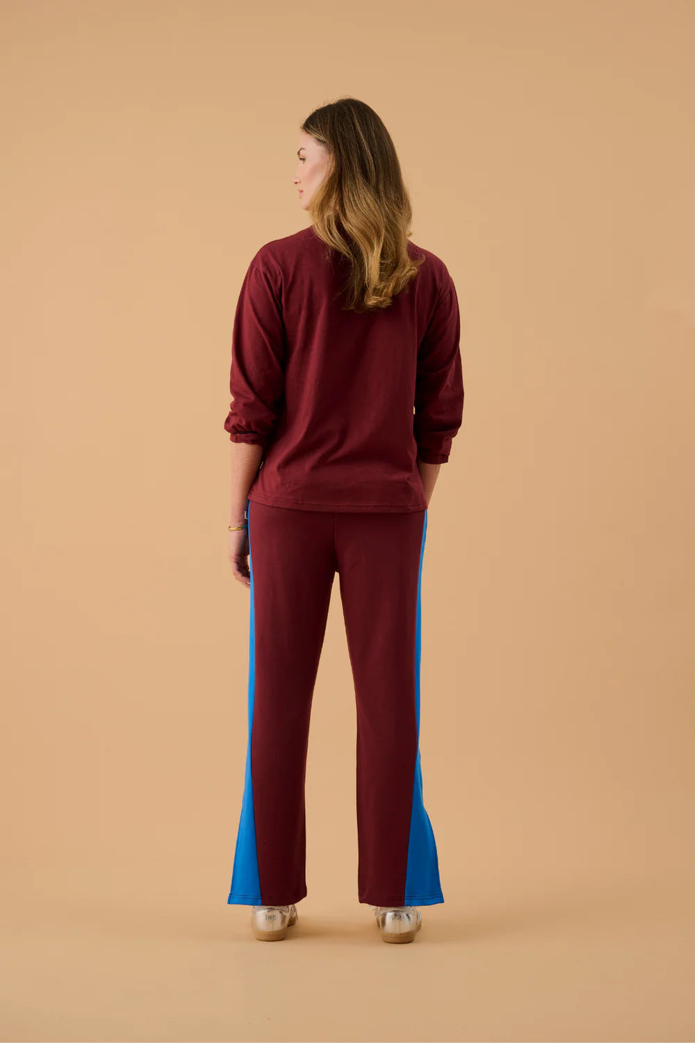 Saint Germain knit pant, chocolate truffle