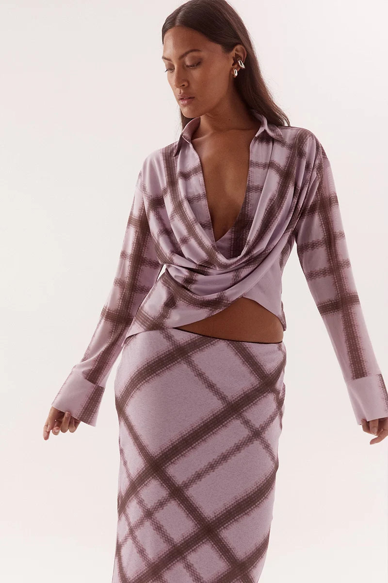 Ashti shirt, plaid