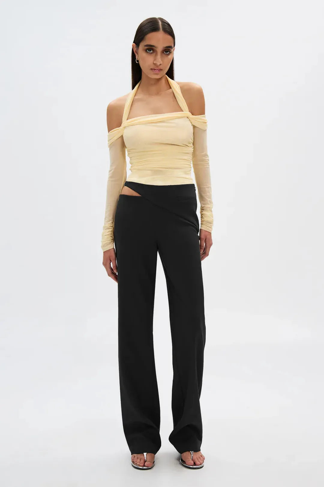 The sonnet mesh top, butter