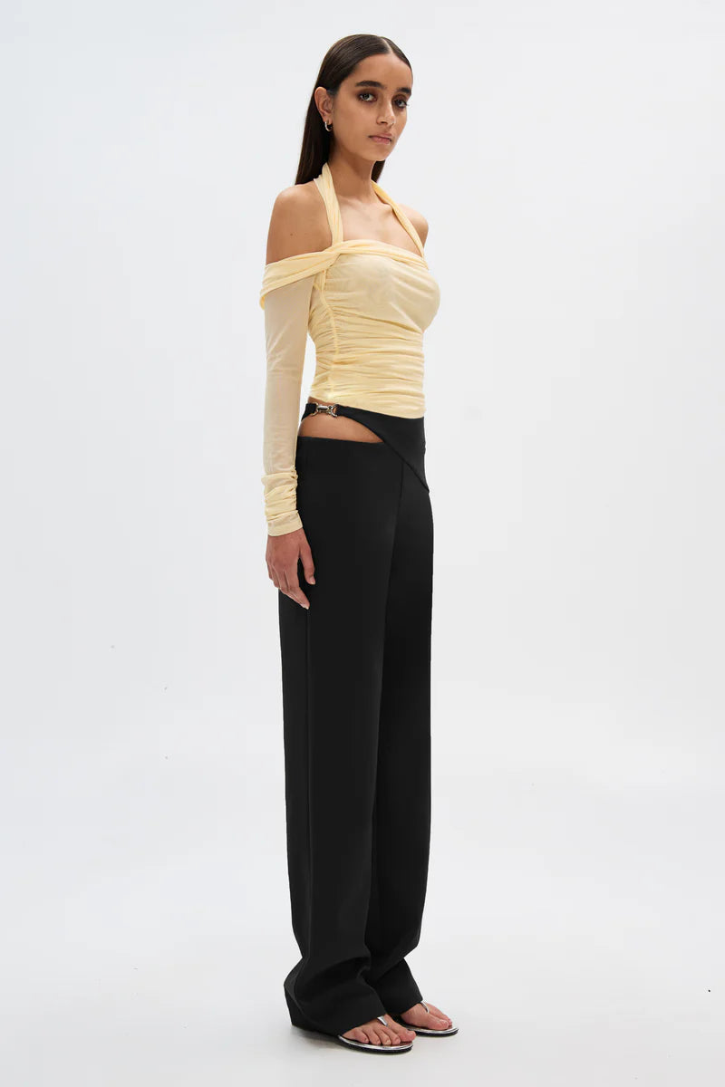 The sonnet mesh top, butter