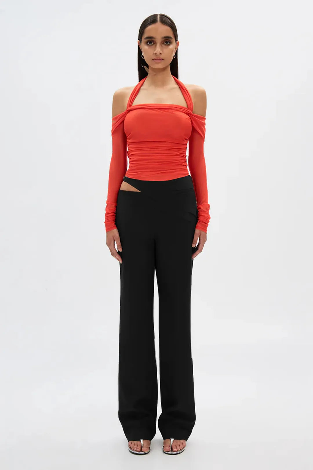 the sonnet mesh top, grenadine