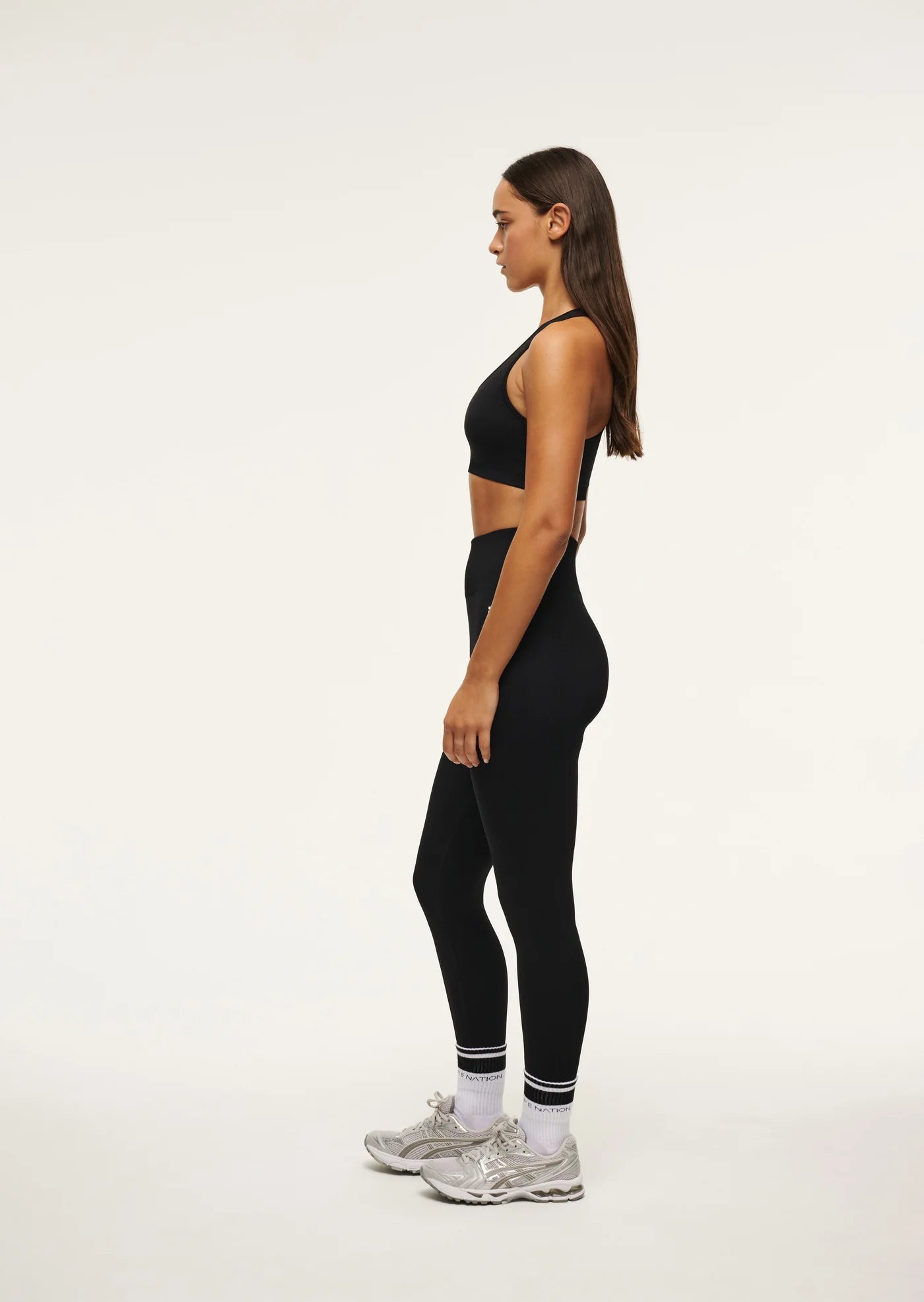 restore seamless legging, black