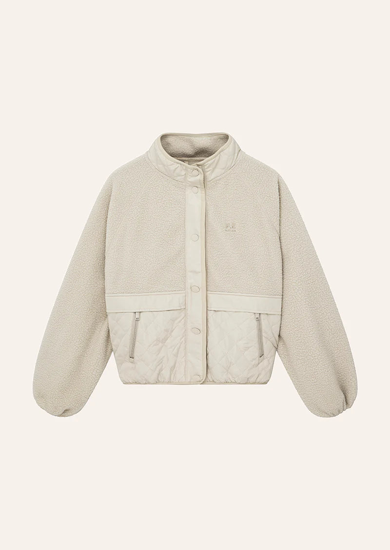 Technique quilt jacket, cloud