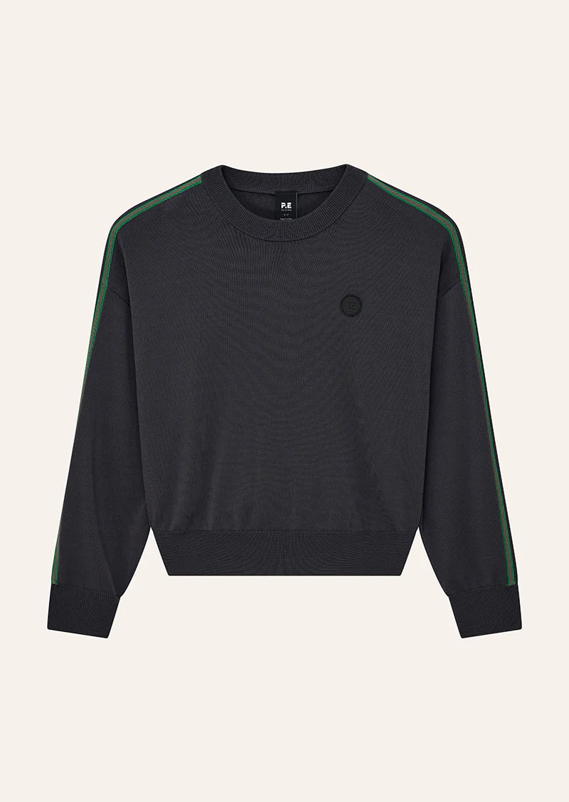 Retreat knit jumper, caviar