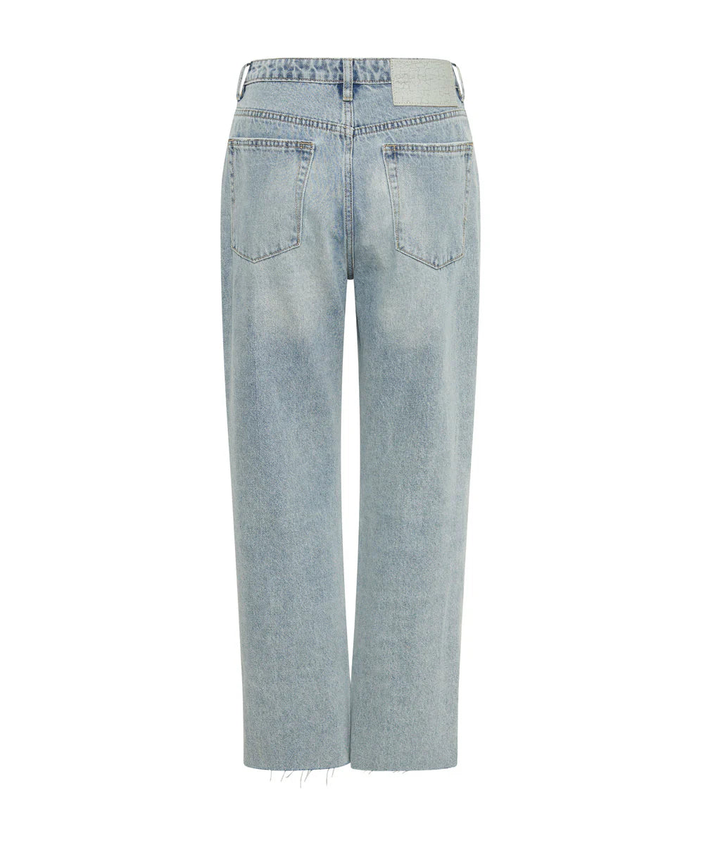 Fleetwood zipped hooligans mid waist relaxed jean