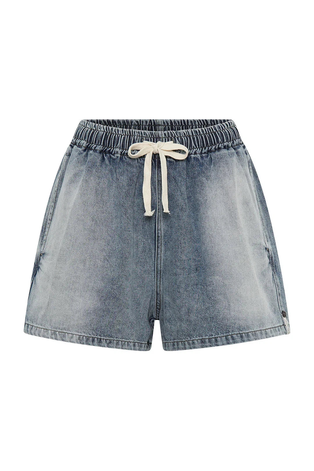 blue blossom denim boxer shorts