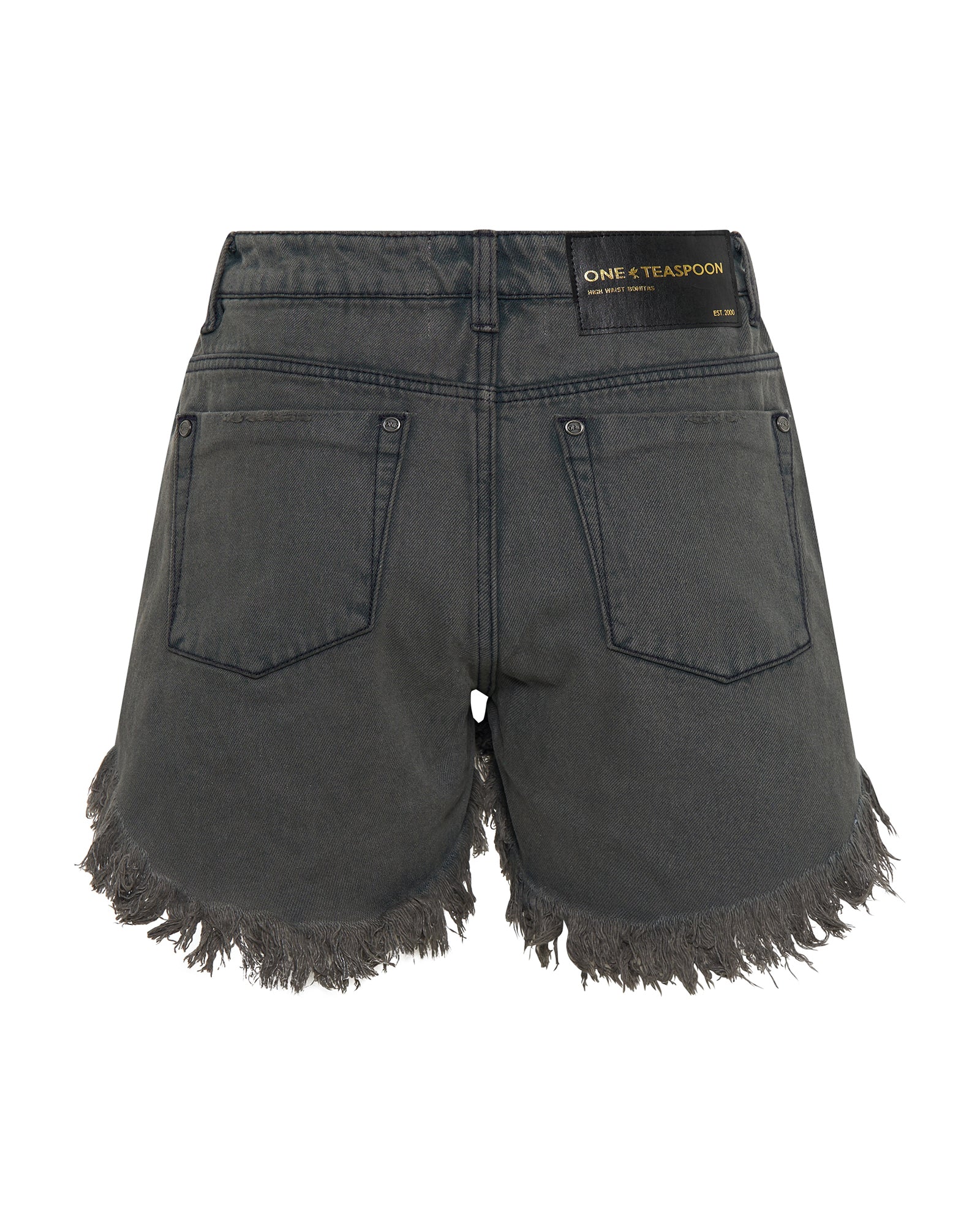 storme bonitas high waist denim shorts