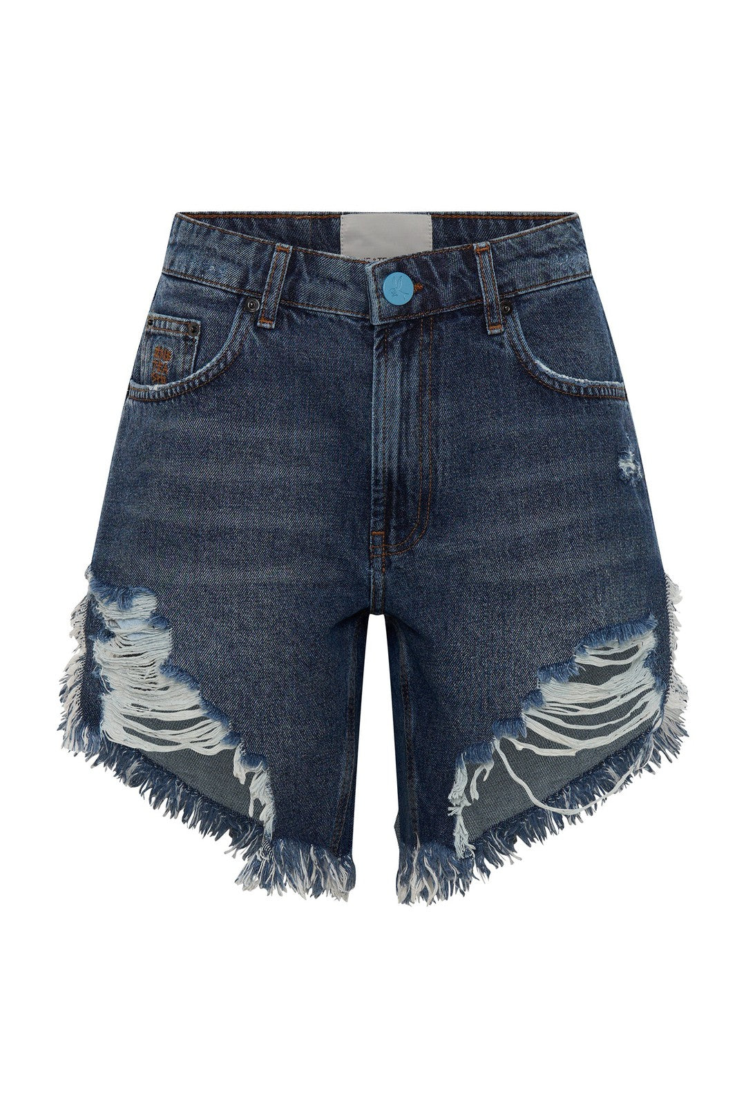 Blue thunder frankies high waist denim shorts