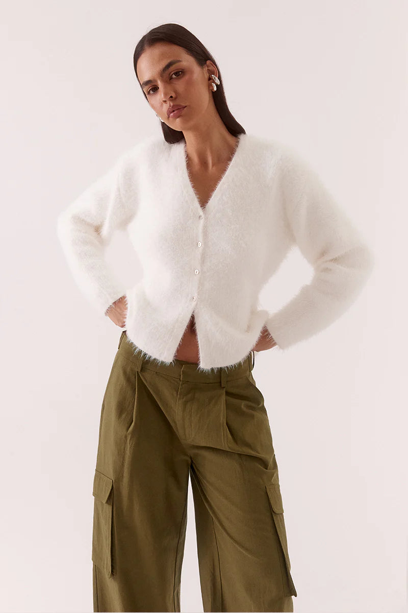 Arcade cardi, off white