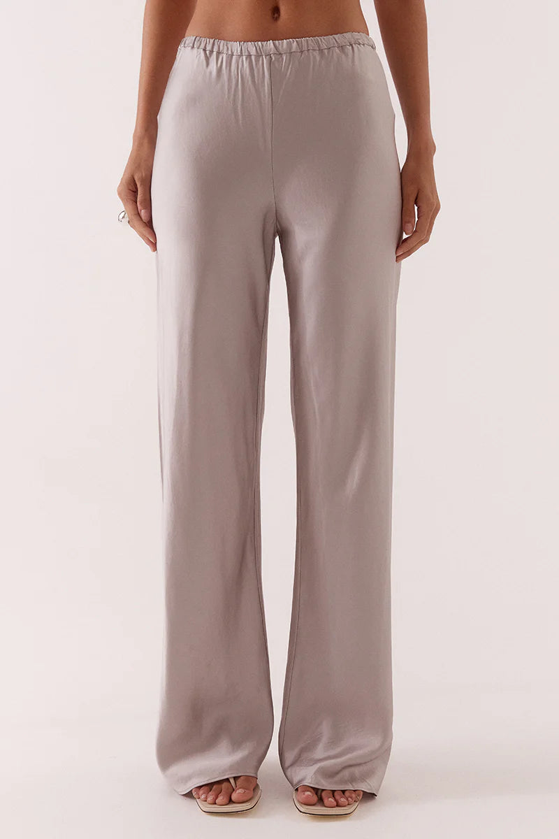 Blake bias pant, silver