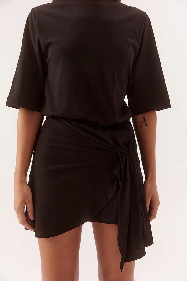 Sohvi tee dress, black