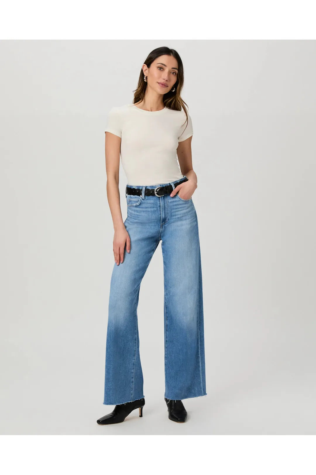 Anessa 31" Wide Leg Jean, mesmerize