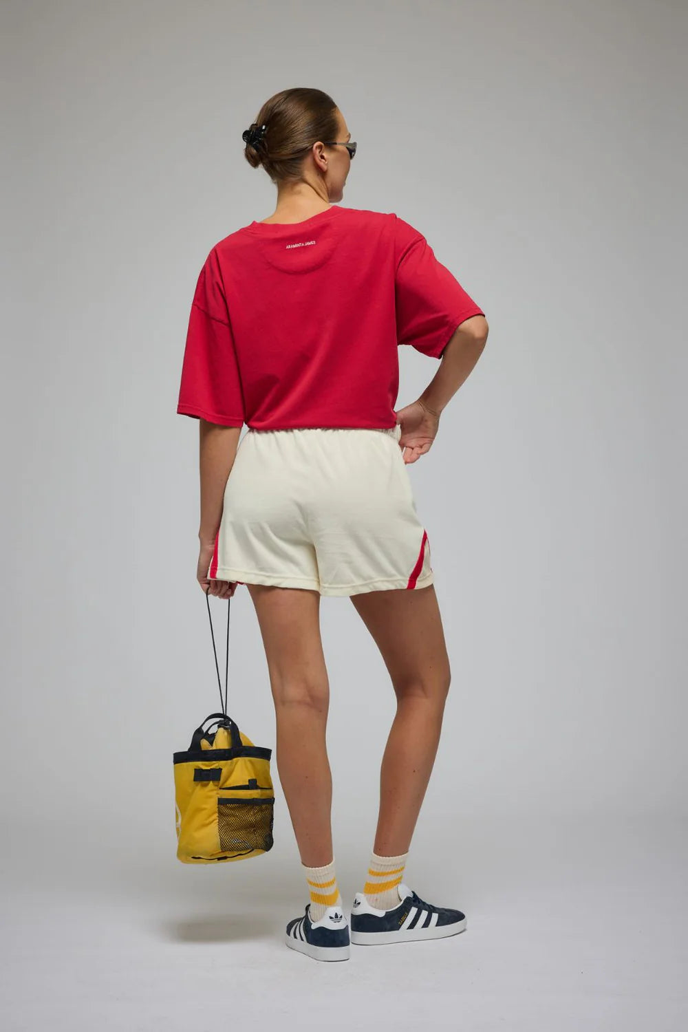 Pacific Majorca Oversized Tee, washed cherry pie