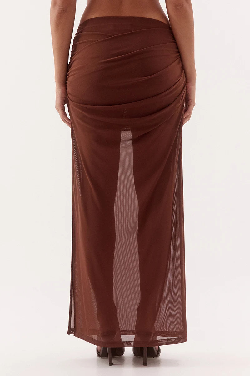 Selen skirt, mocha