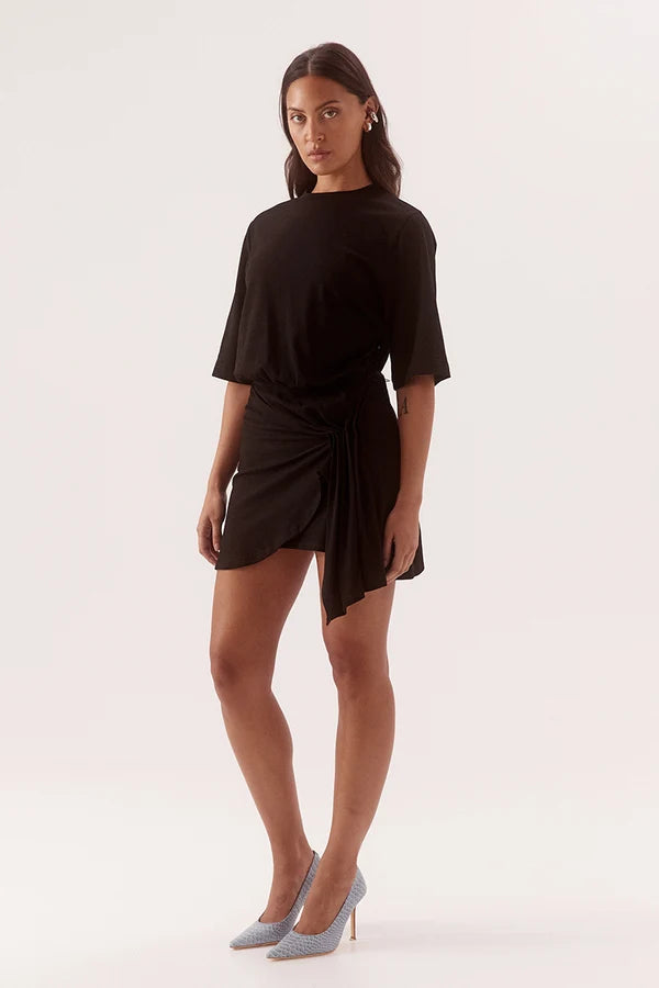 Sohvi tee dress, black