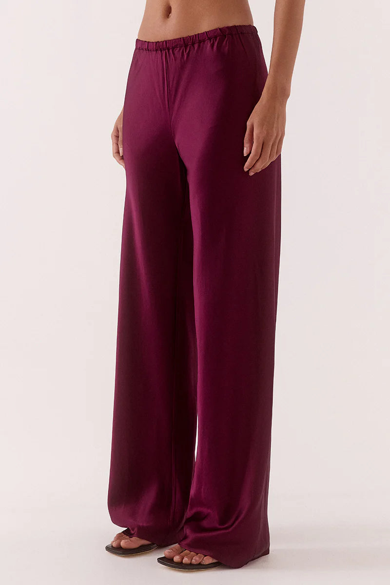 Blake bias pant, blackberry