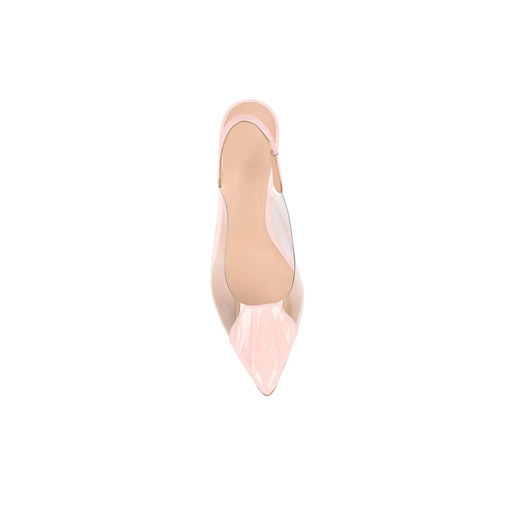 Remi Pump, Vinylite & blush Patent Leather