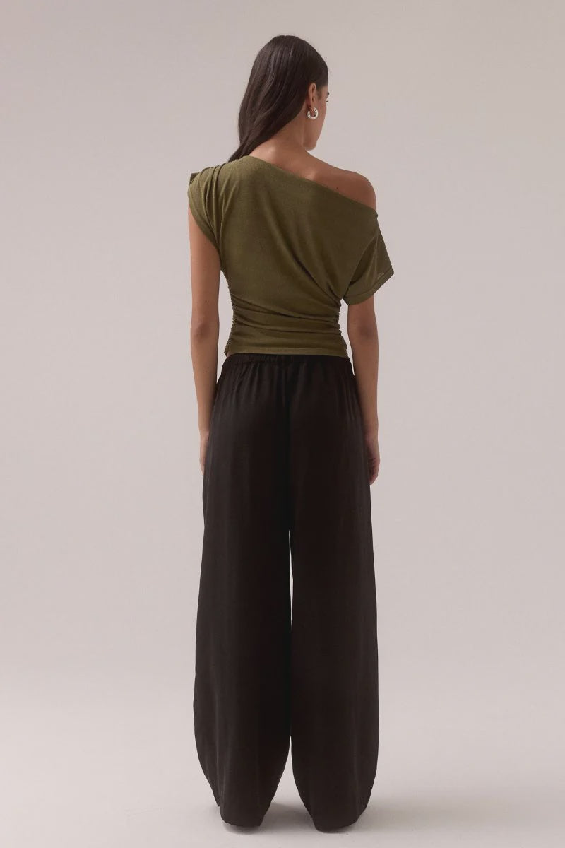 Rua top, olive