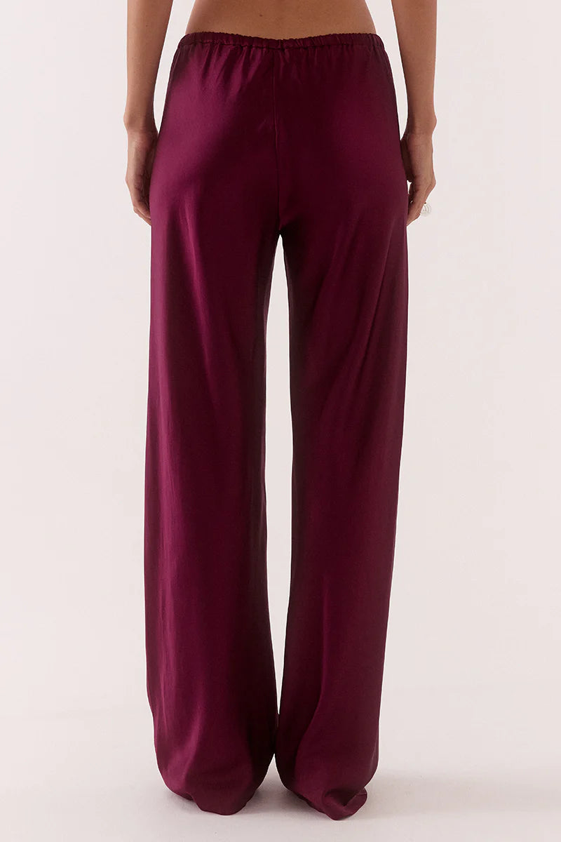 Blake bias pant, blackberry