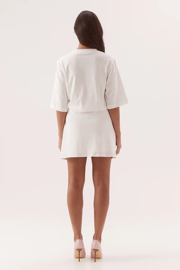 Sohvi tee dress, chalk