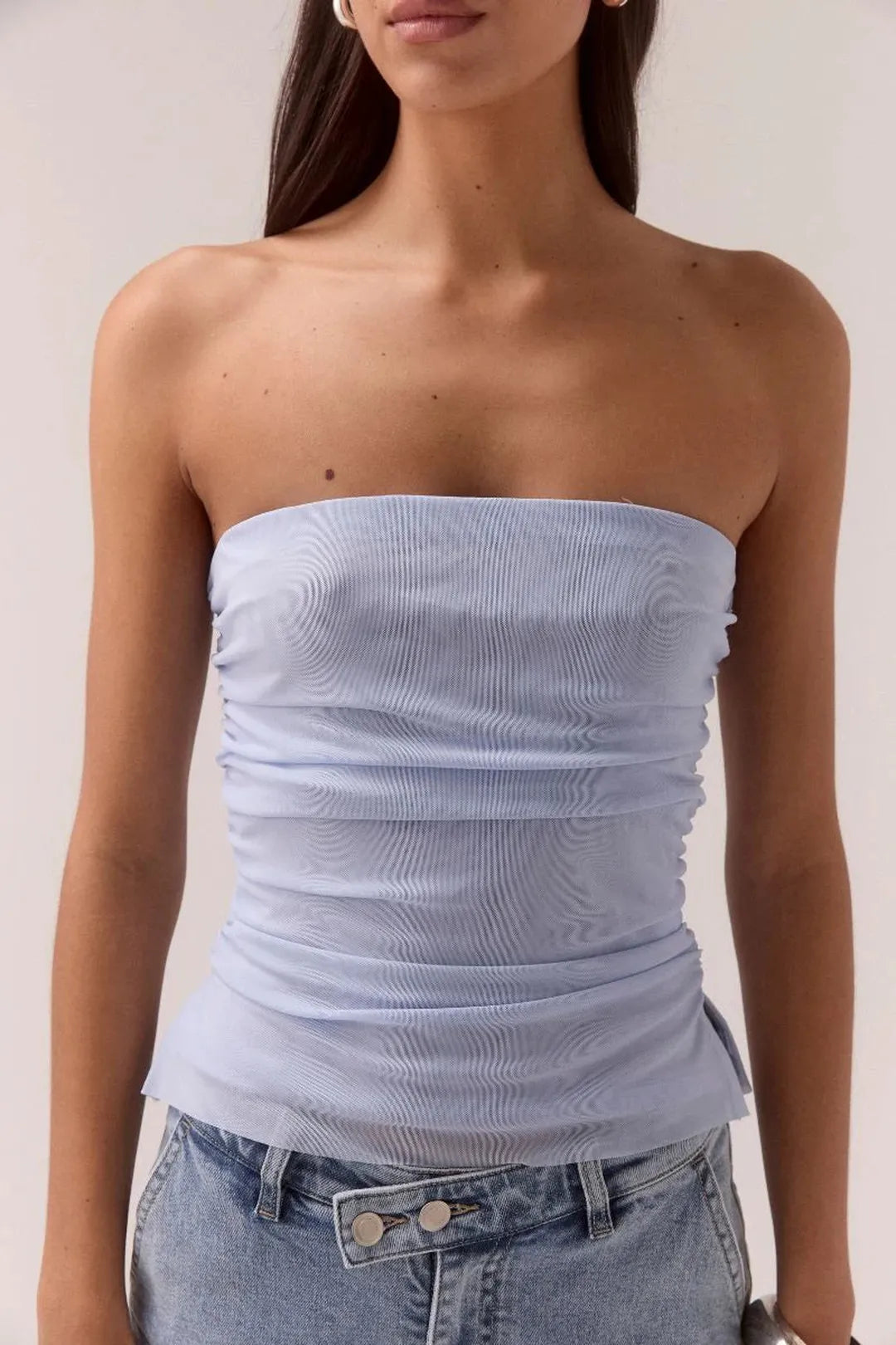 Myriad bodice, cool blue