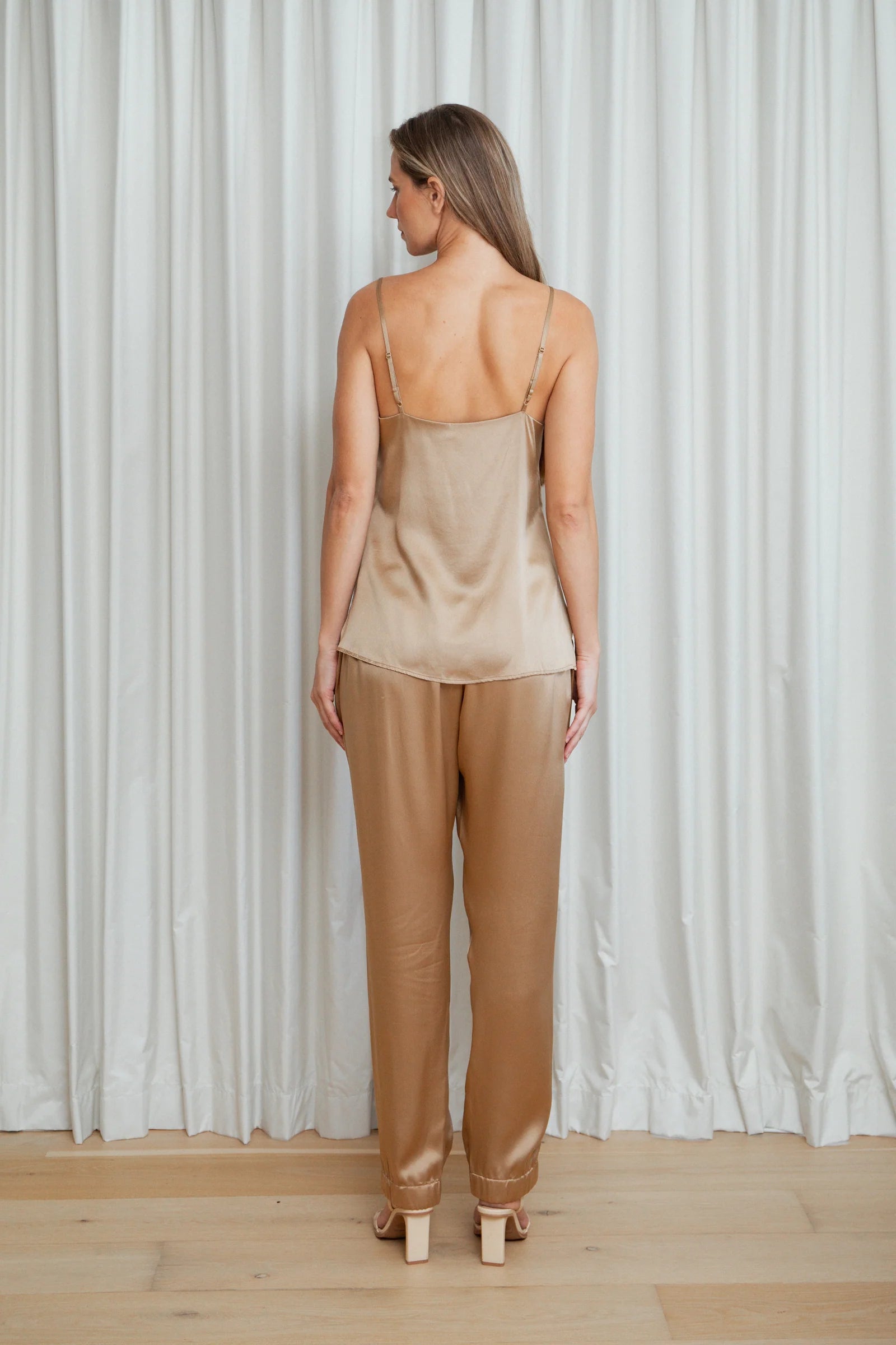 Comfort pant, bronze