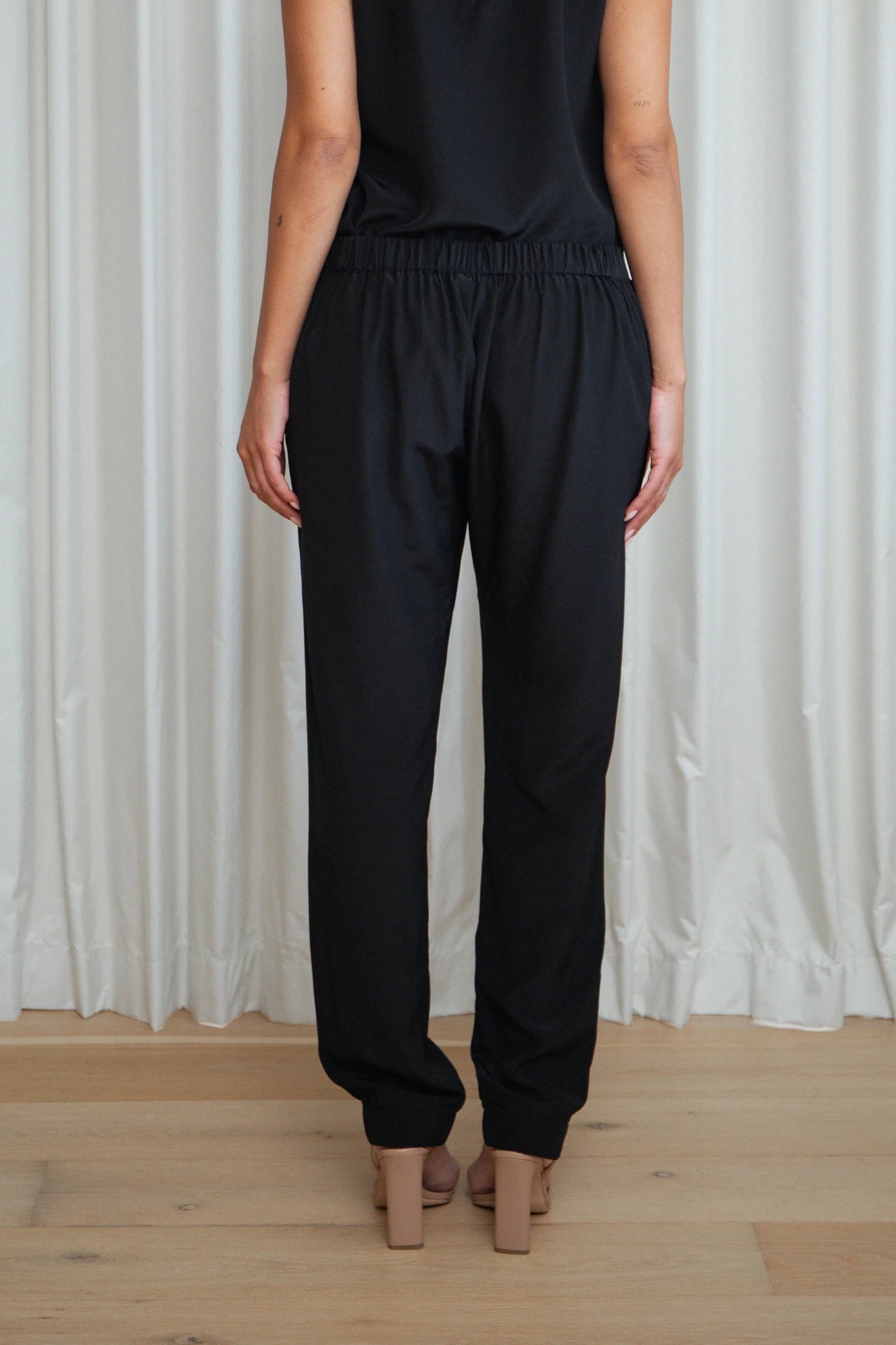 Comfort pant, black