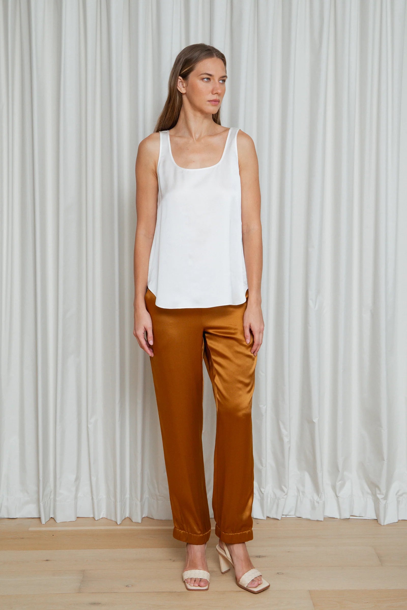 Comfort pant, rust