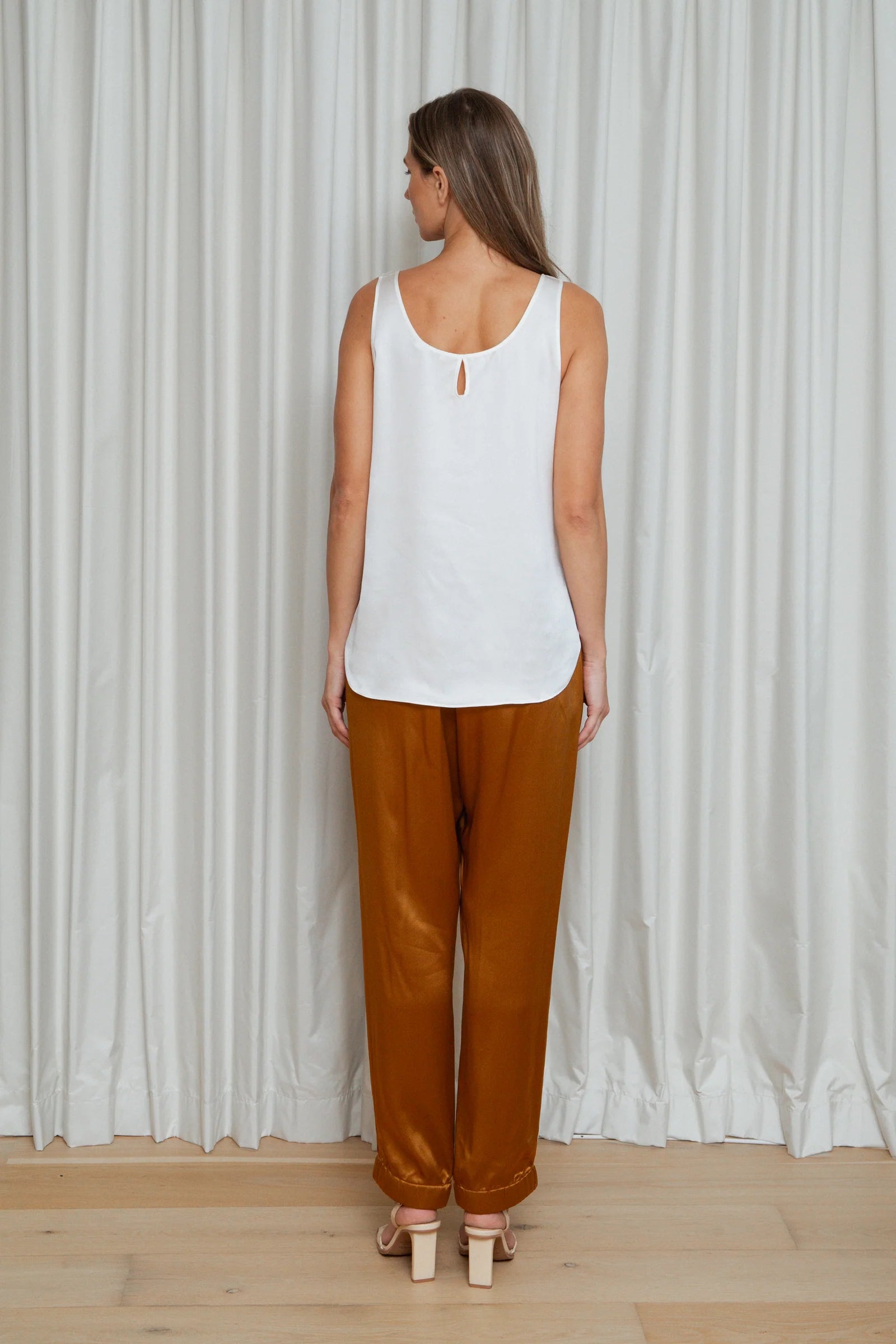 Comfort pant, rust