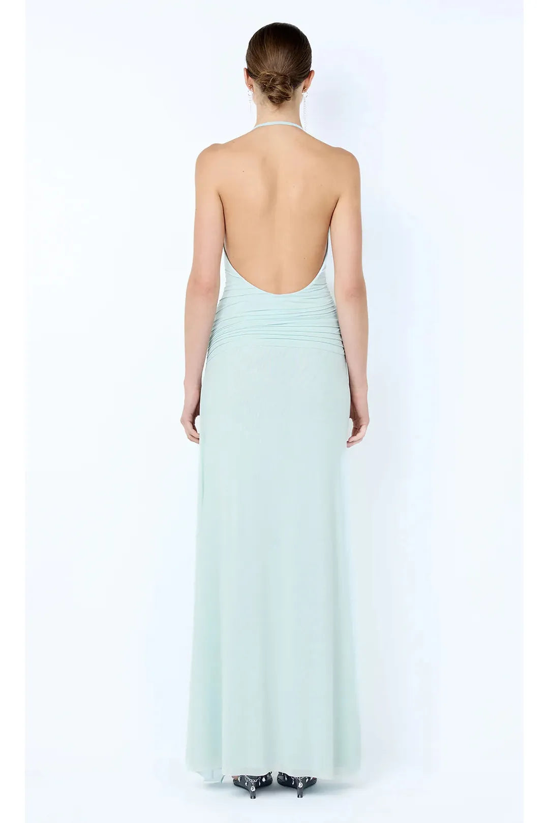 Brenna pintuck maxi dress, spearmint