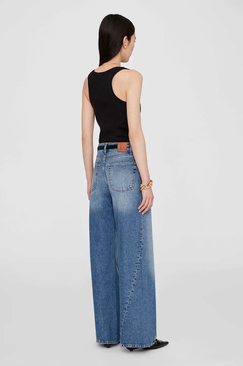 Alessia tank, black