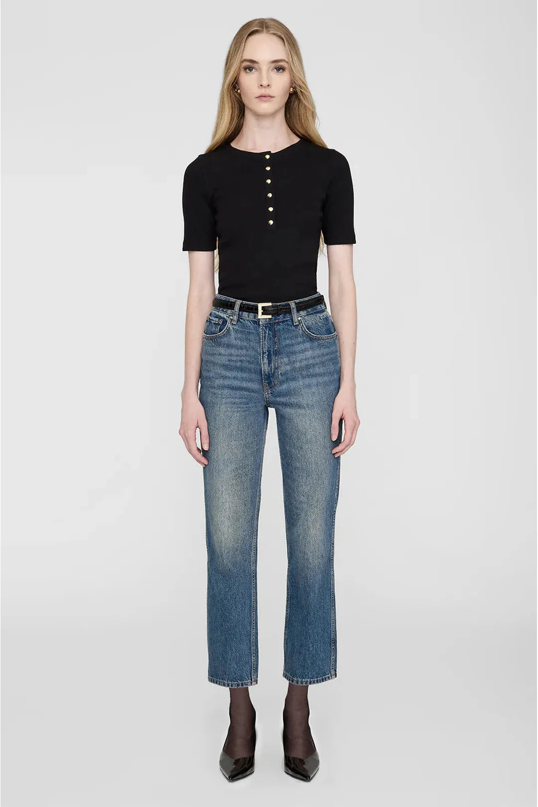 Alessia tee, black