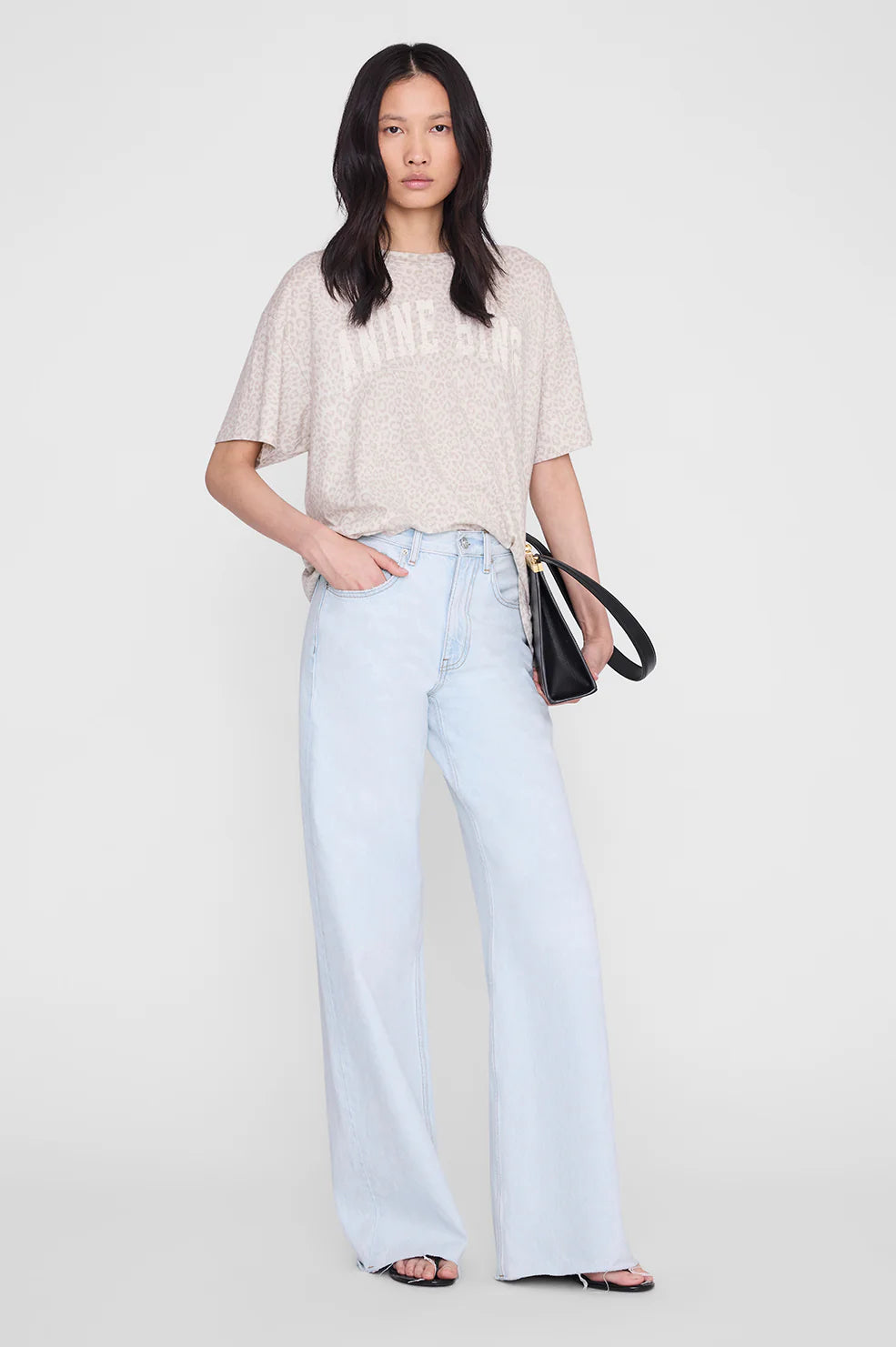 Cade tee anine bing, white leopard