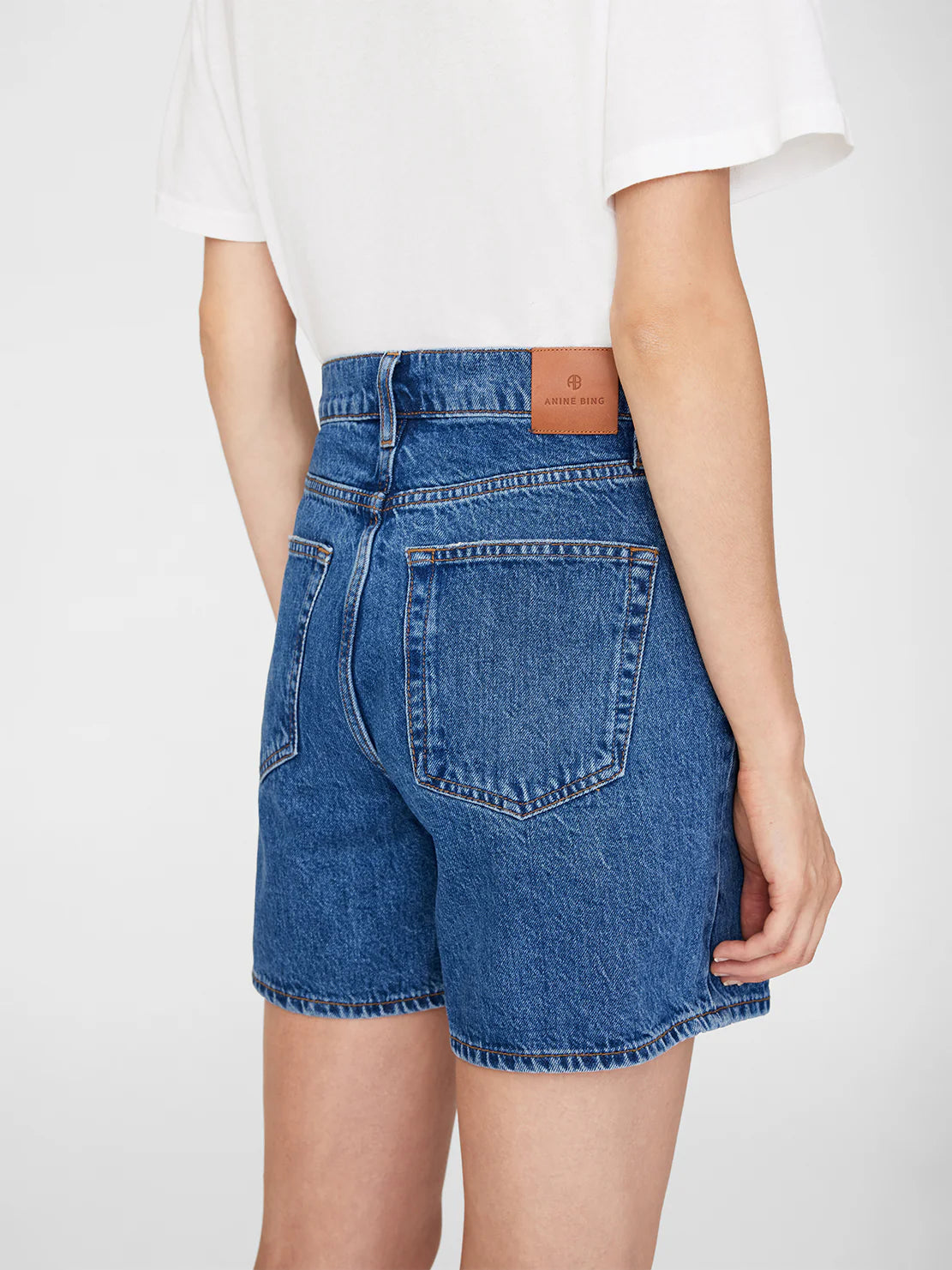 kat short, medium indigo