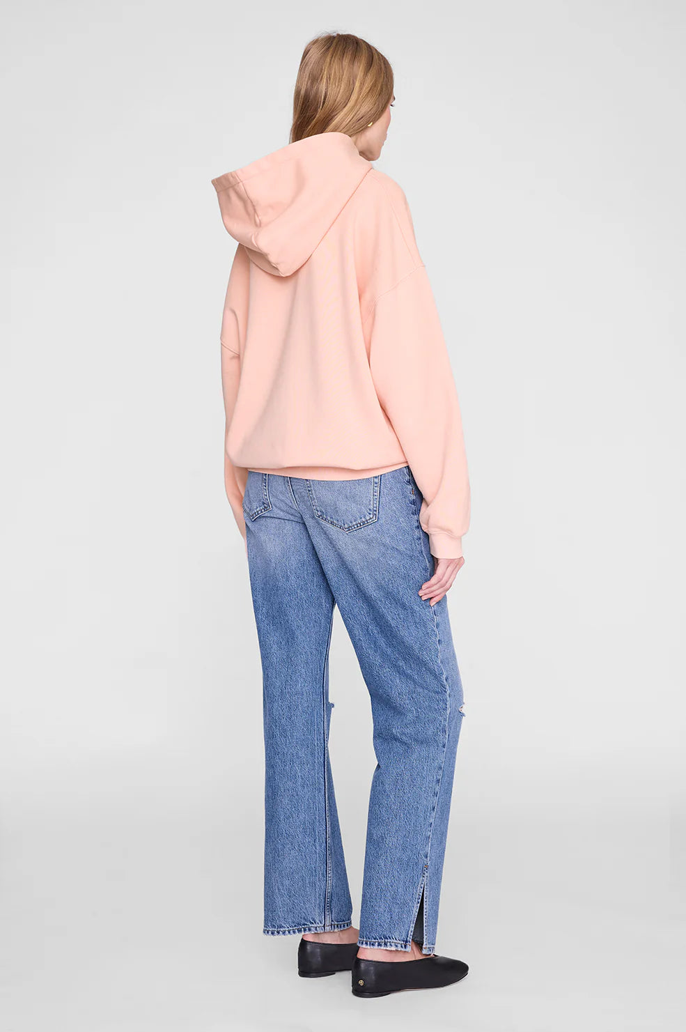 Harvey sweatshirt anine bing, coral pink