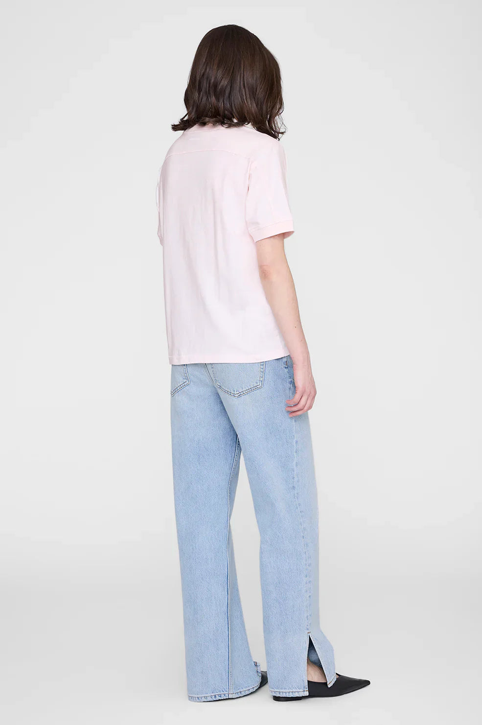 Jaylin tee collegiate, powder pink