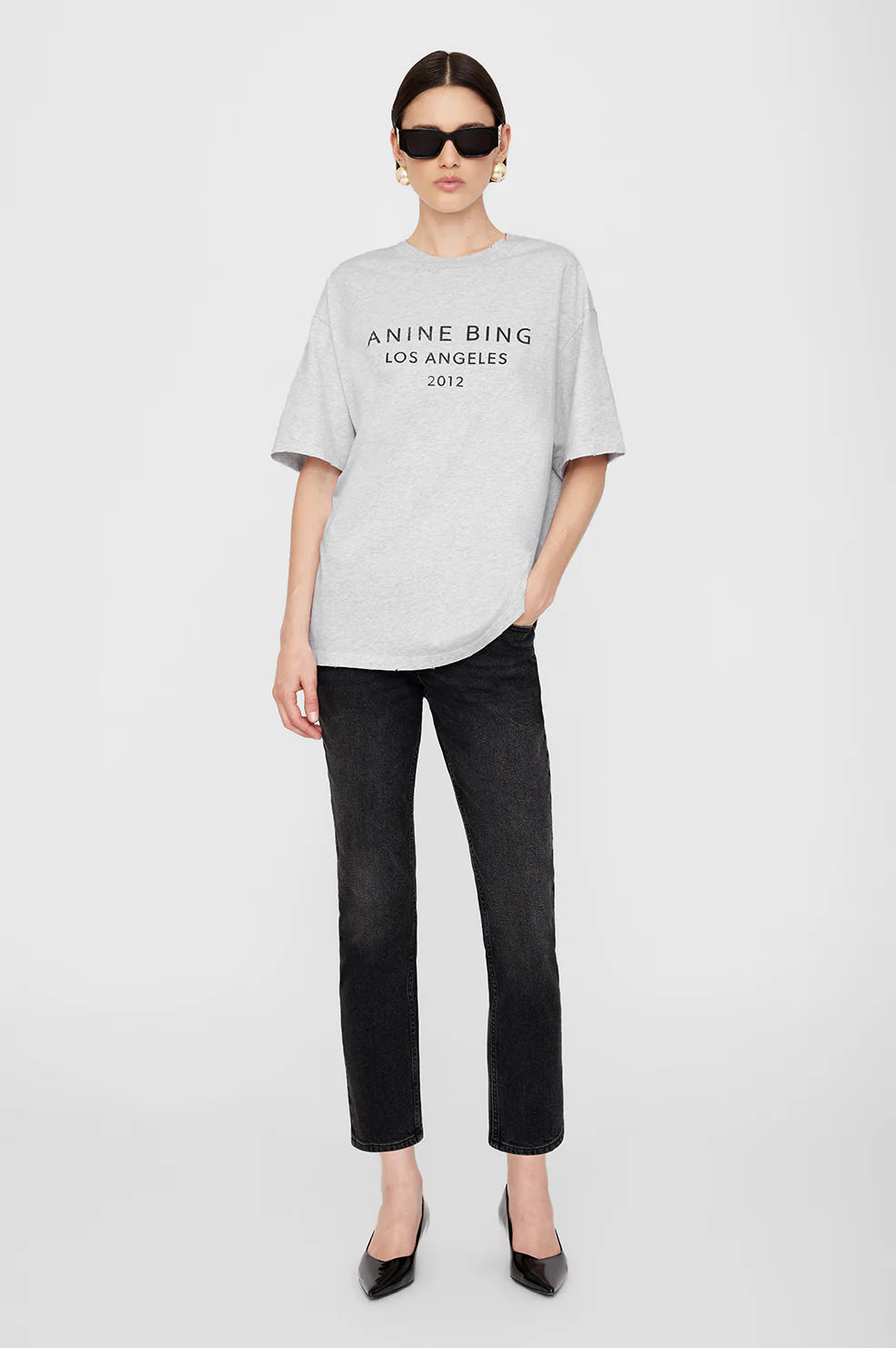 Myers tee, heather grey