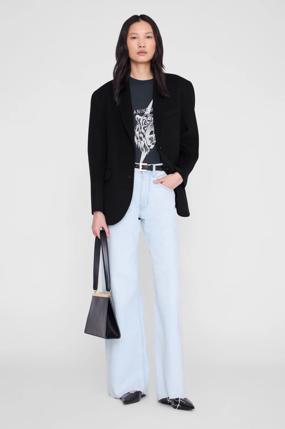 Wagner tee tiger, vintage black